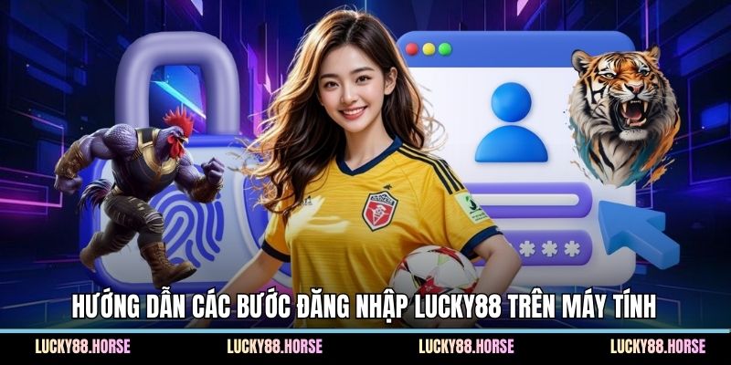 Hướng dẫn các bước đăng nhập Lucky88 trên máy tính